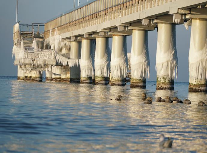 Морозный январь подарил любителям живописных видов незабываемые пейзажи